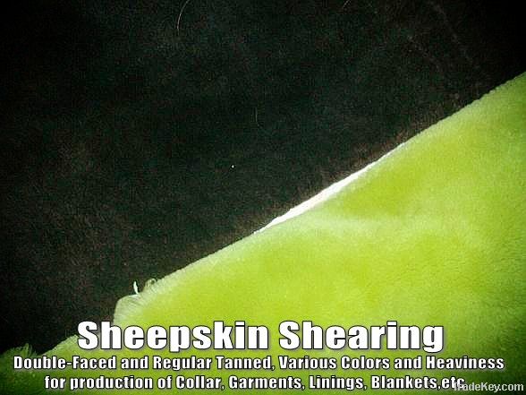 Sheepskin Shearing Fur