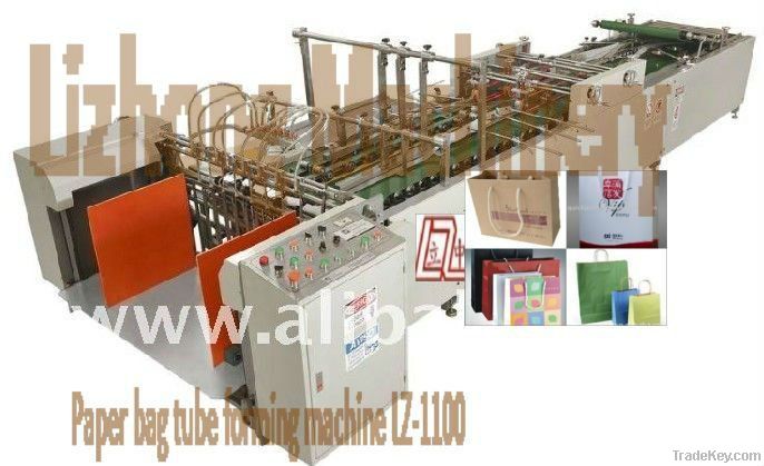 Paper tube forming machine