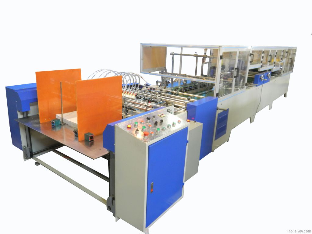 Paper cylinder forming machine