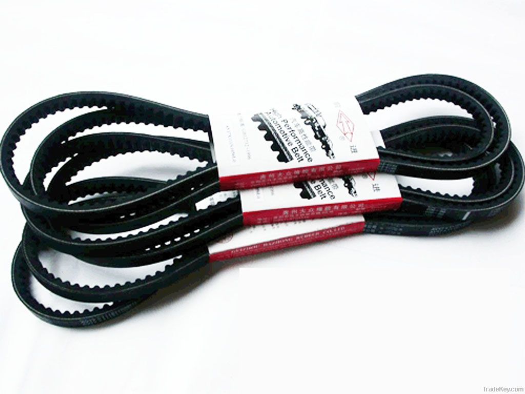 rubber v belt, rubber belt, transmission v belt,