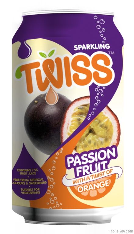 Twiss Passion fruit with a twist of Orange