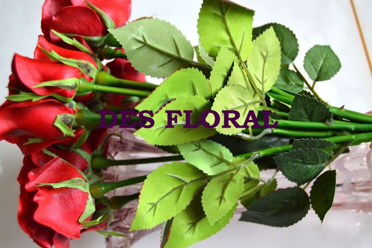 real touch rose flowers for decorative flower