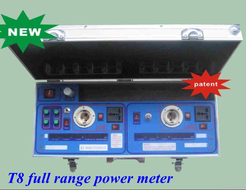 T8 full range testing power meter