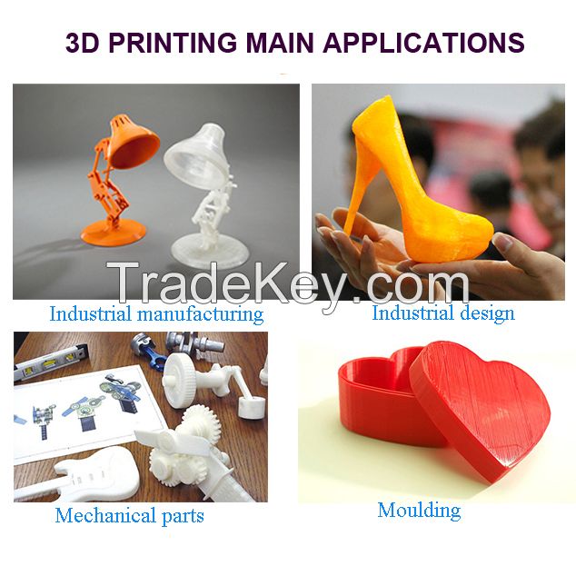 3D Printer Reprap I3 Kit ABS/PLA Rapid Prototype Machine With LCD, FDM(SC-6605S)