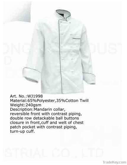 workwear/chef uniform shirt or coat