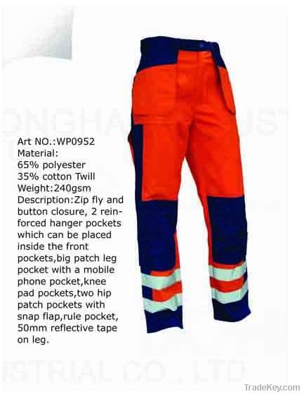 workwear work pants t/c 65/35