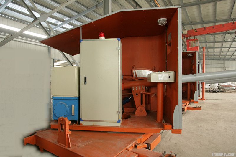 slag dart application machine