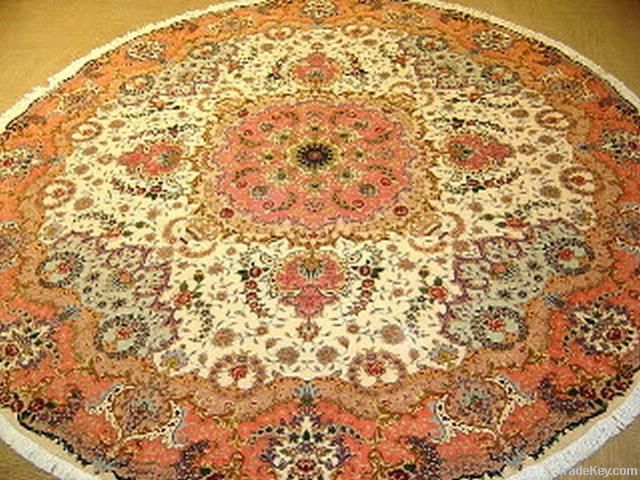 pure handmade silk carpet