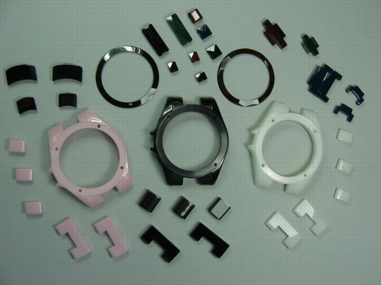 Ceramic watch parts