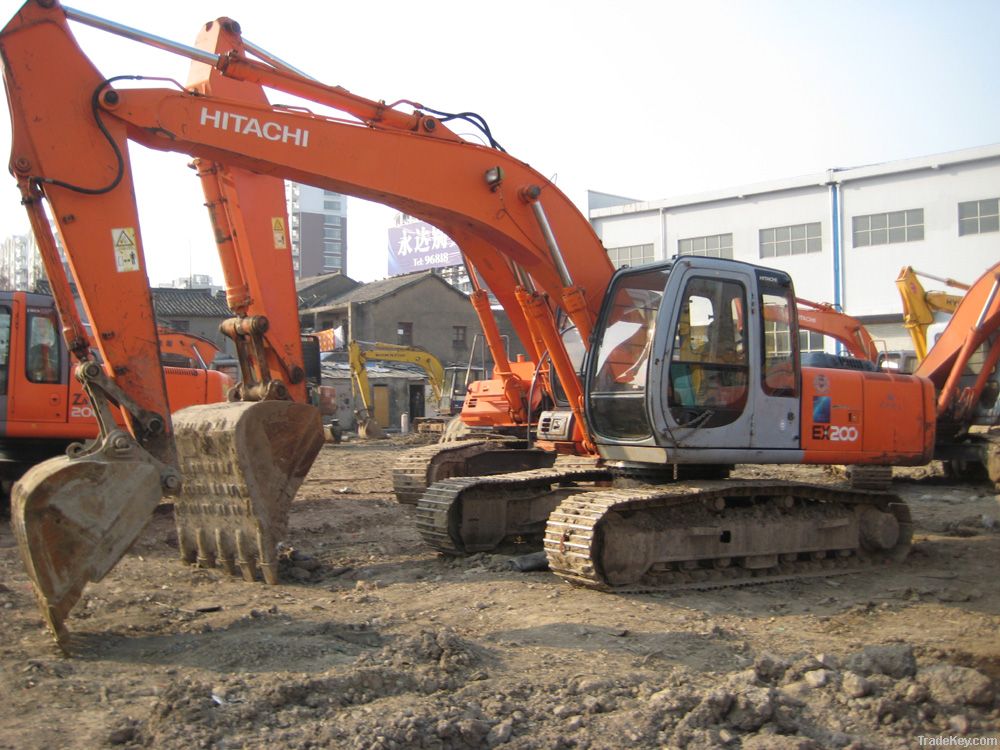 used excavator hitachi ex200-5--0086-13564850705