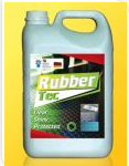 Wax for rubber floors.