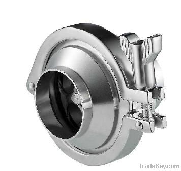 sanitary stainless steel welded check valve