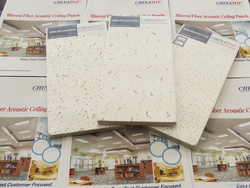 high quality of mineral fiber ceiling tiles