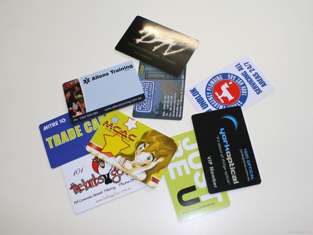 Standard Offset Plastic Cards