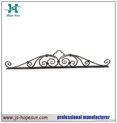 wrought iron flower shelves