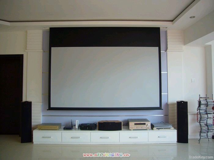eletric projector screen with remote control