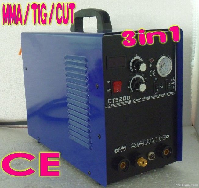 HOT 3in1  welding machine 50 amp plasma cutter 200 amp arc/tig welder