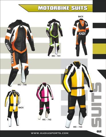 Motorbike Leather Suits 