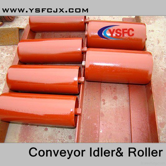 Conveyor system roller idler