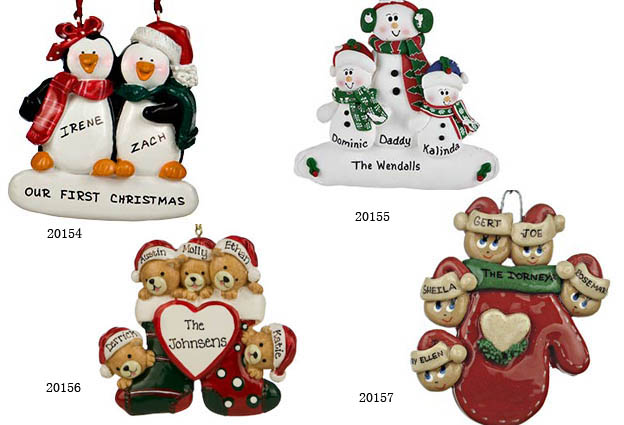 Resin Christmas Ornaments