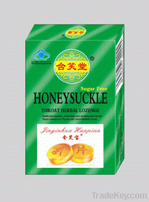 Honerysuckle throat herbal lozenge sugar free type
