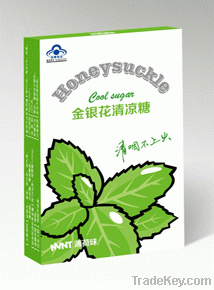 Honerysuckle throat herbal lozenge mint flavor