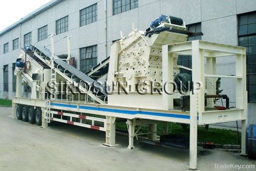 Portable Impact Crushing Plant