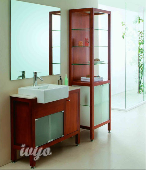 newfashioned modern bathroom cabinet(Budrio)