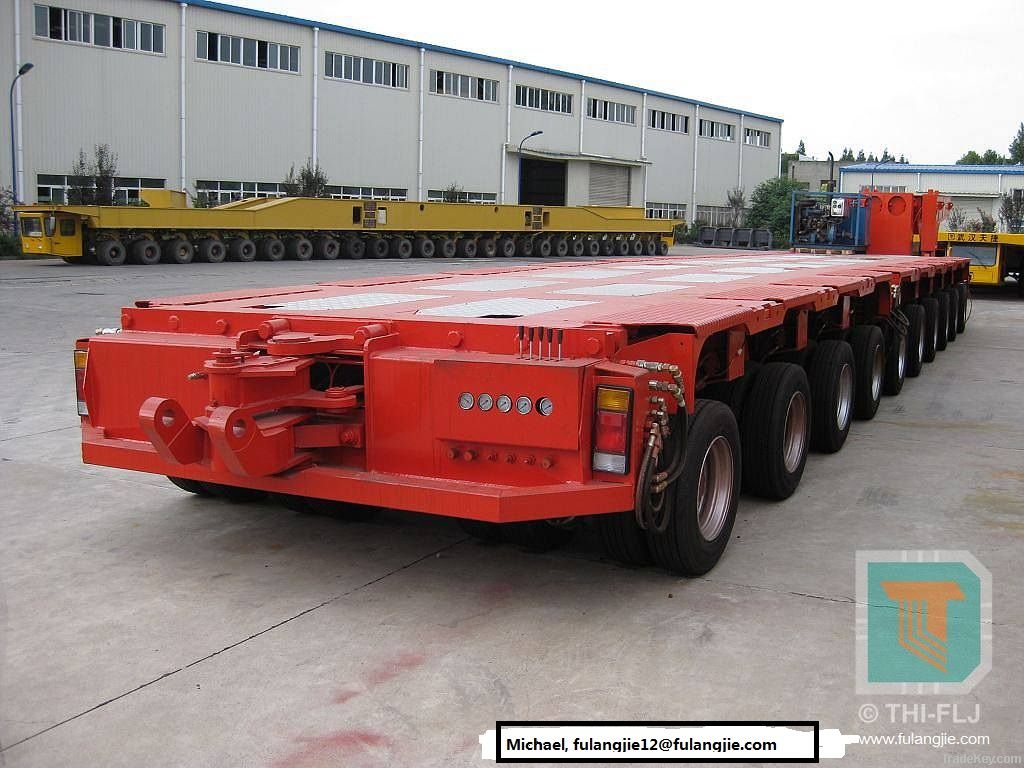 hydraulic modular trailer