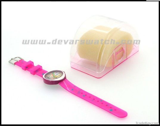 2012  Plastic Kids Cartoon Watch