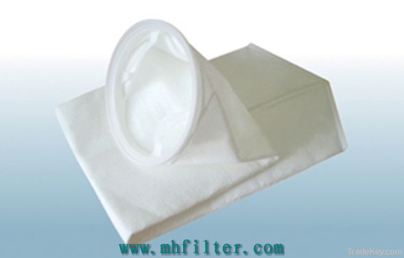needle punched polyester filter bag