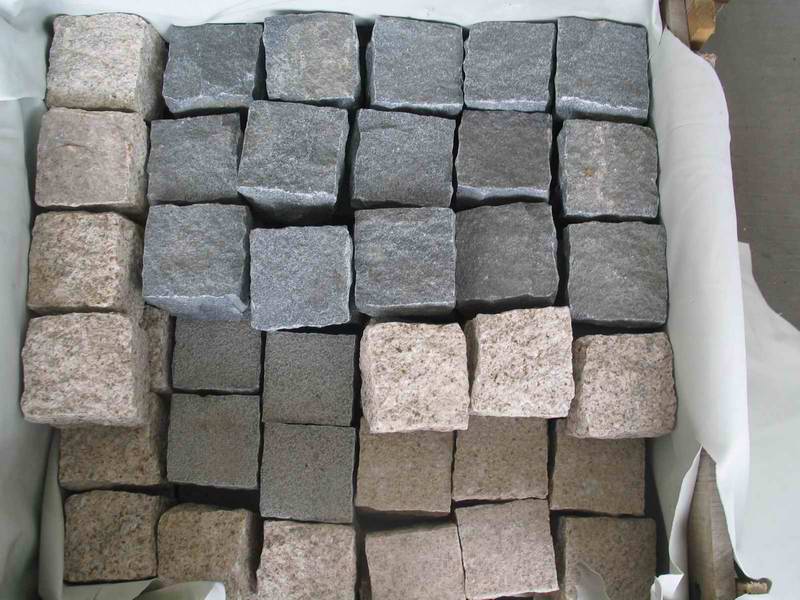 granite paving /paver , granite cube stone