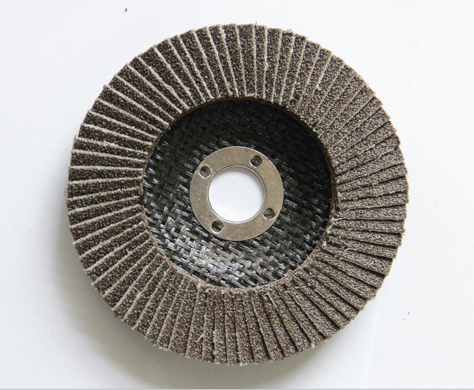 4" aluminum oxide flap disc
