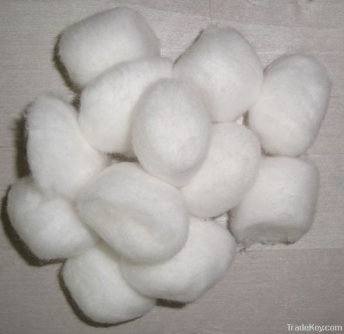 Absorbent Cotton Ball White