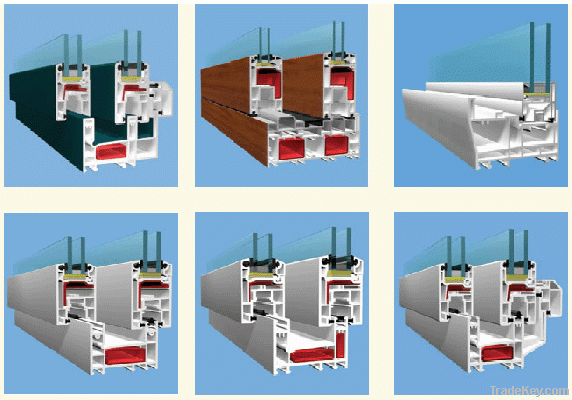 upvc profile for window&door