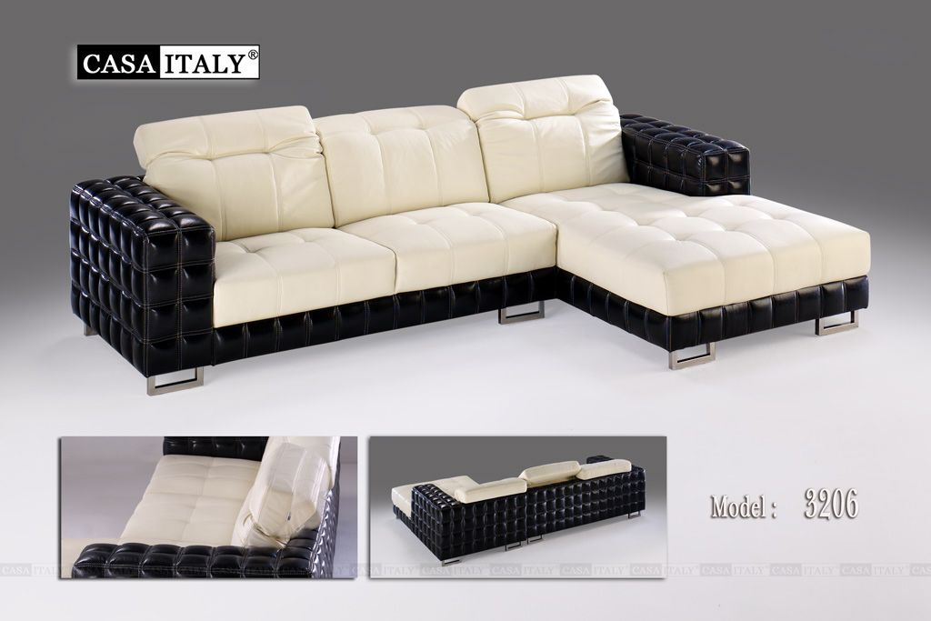 Casa Italy Leather Sofa 3206