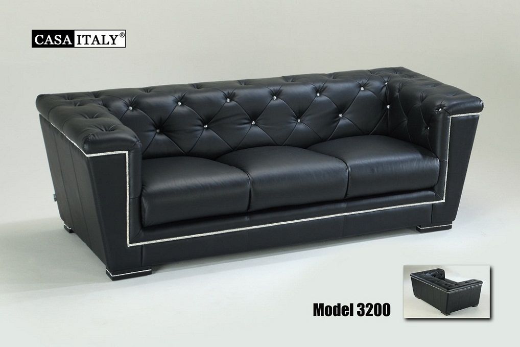 Casa Italy Leather Sofa 3200