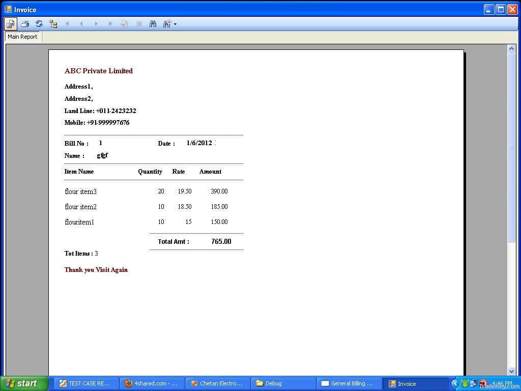 Readymade Billing Software For Inventory