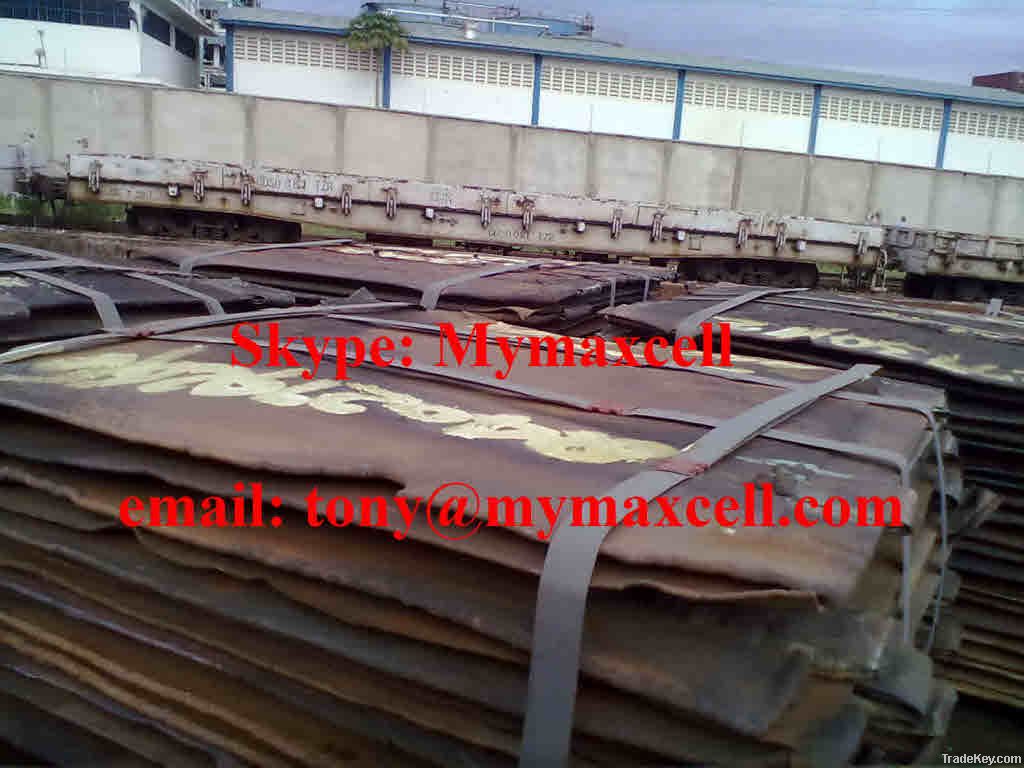 Copper Cathodes 99.99% min 99.97%