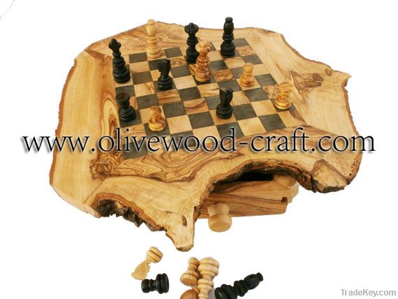 Rustic chessboard