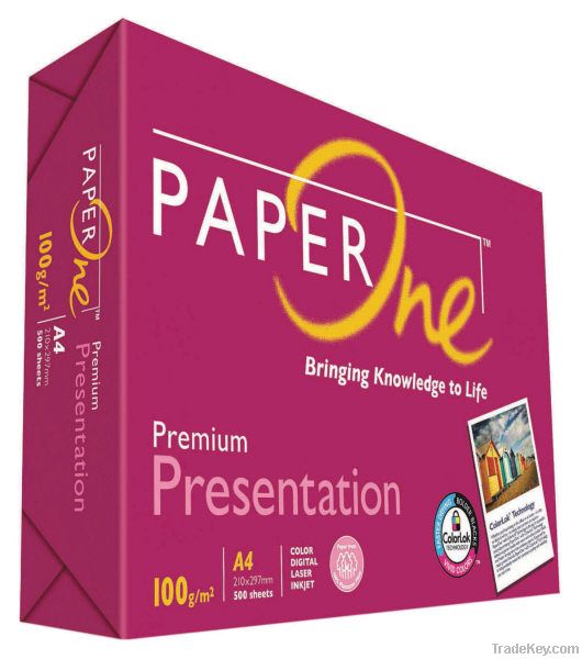 Paper-one presentation 100gsm