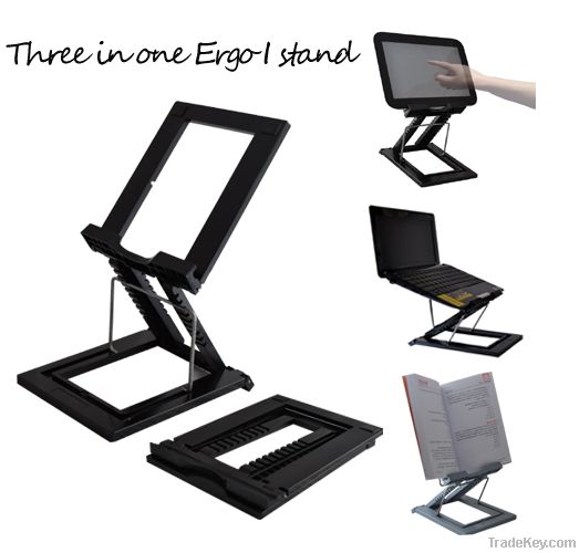 Tablet portable computer stand