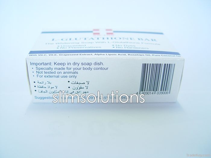 SWISS L- GLUTATHIONE SOAP WHITENING SAFE INGREDIENTS