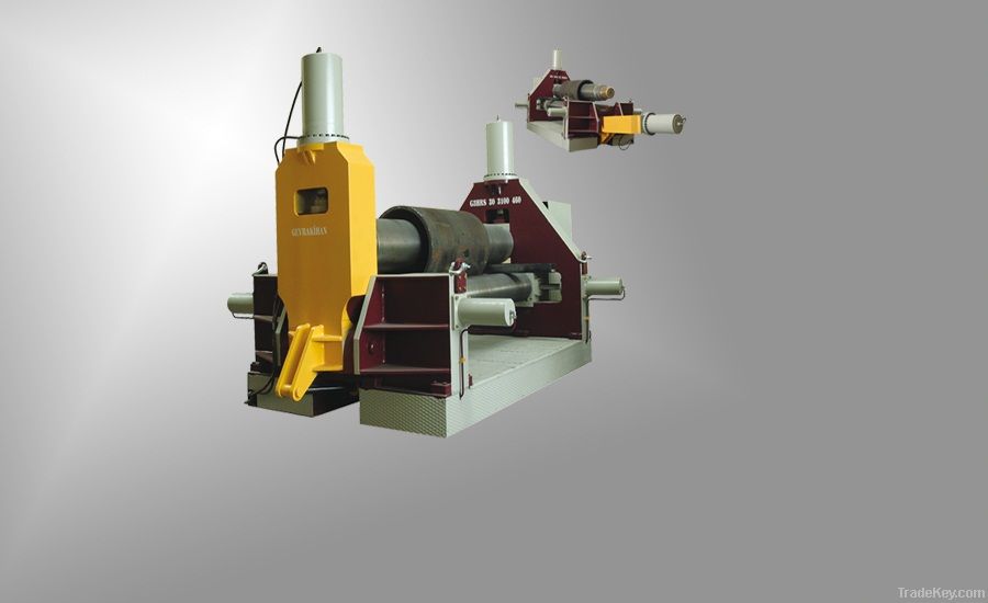 Three Rollers Hydraulic Machine With Horizontal Movement