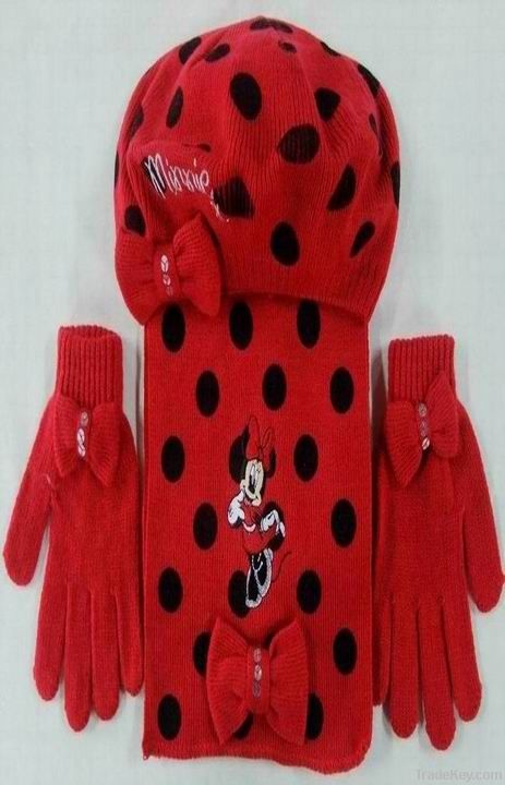 Popular Minnie 3pc knitted set