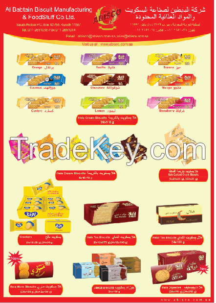 BISCUITS, CONFECTIONERIES AND SNACKS