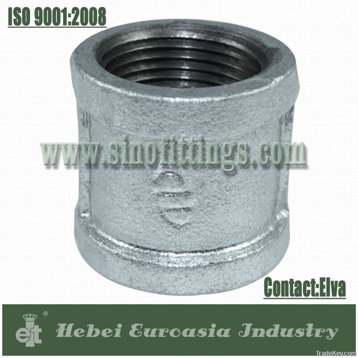 Malleable Iron Pipe Fittings Thread Coupling