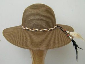 lady straw hat