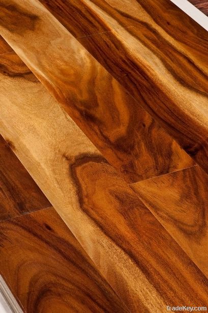 High gloss wood laminate flooring