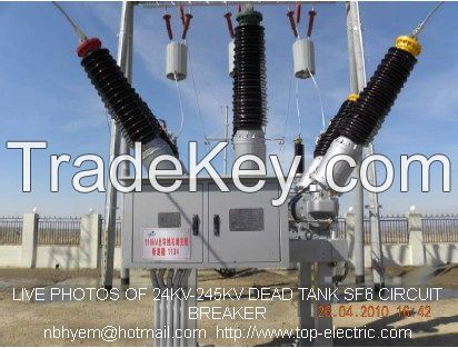 Dead Tank Gas Circuit Breaker And Circuit Breaker